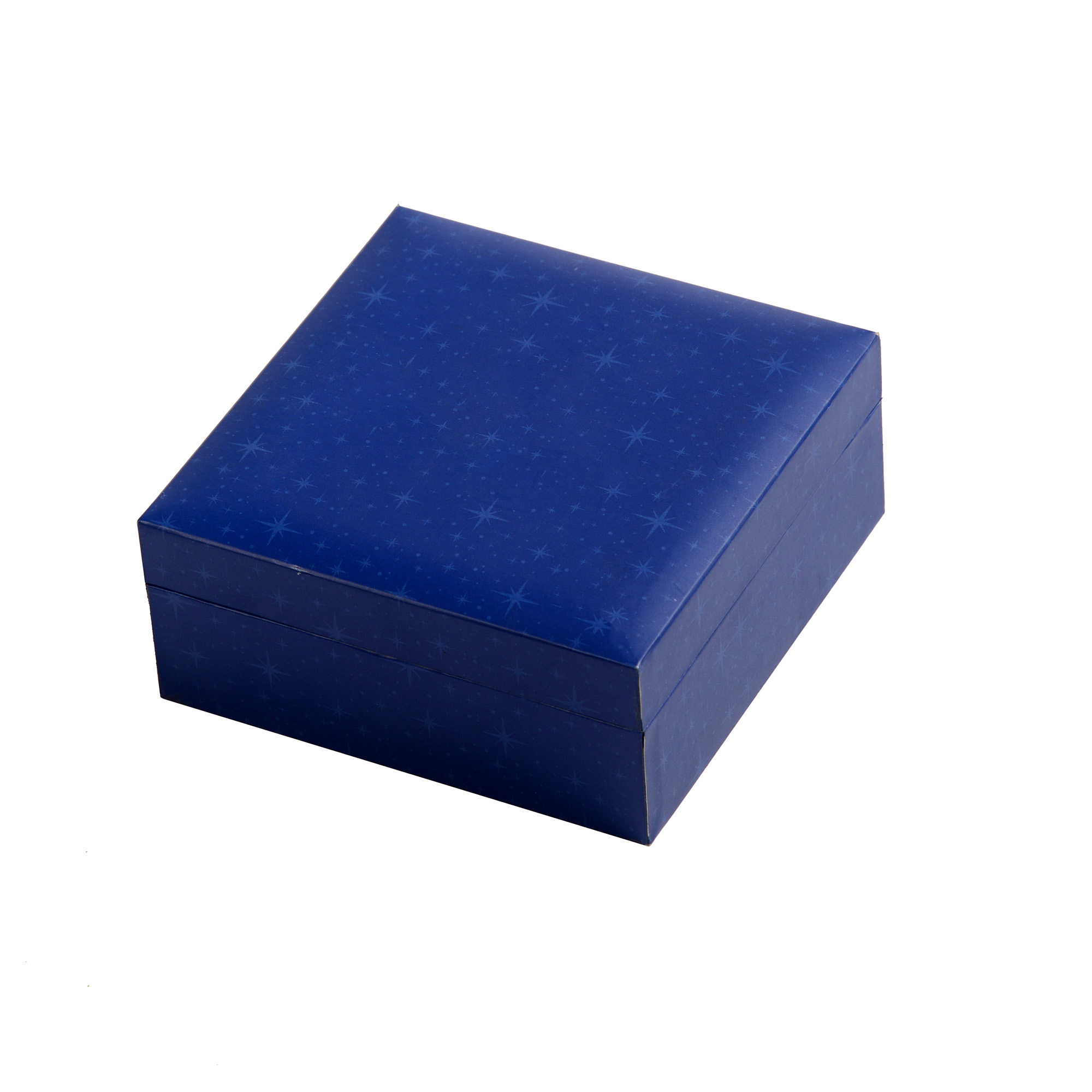 Blue special paper glue precious metal packing box