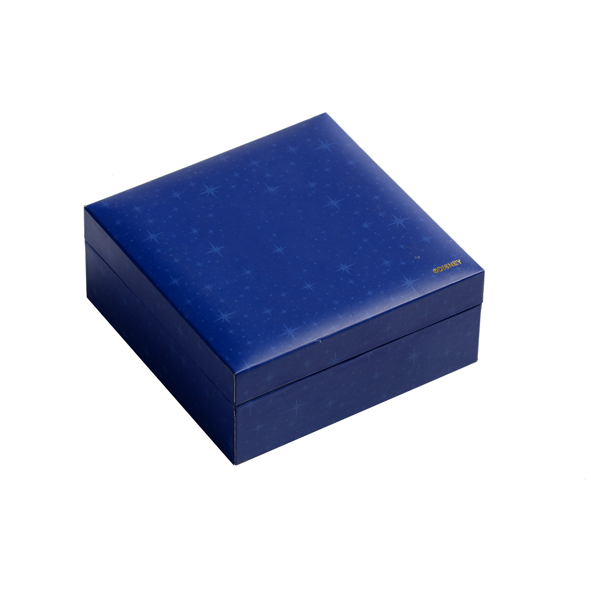 Blue special paper glue precious metal packing box