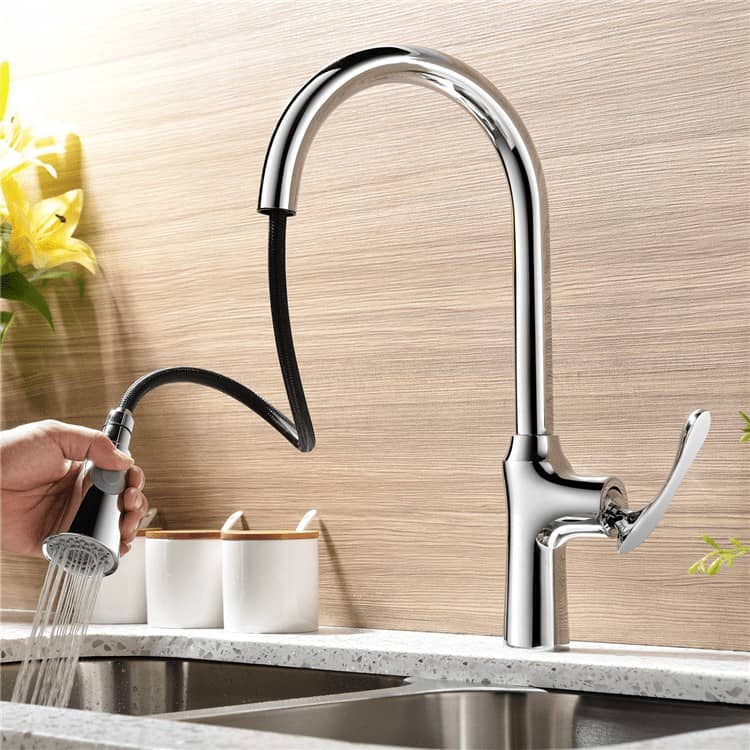 Brass  Kitchen Faucet