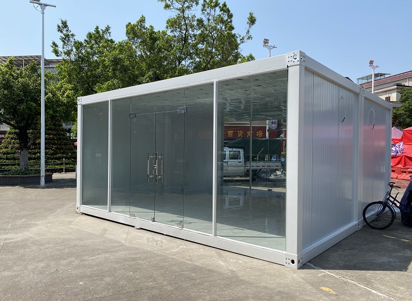 Why the flat pack container homes can be flexibly customized?