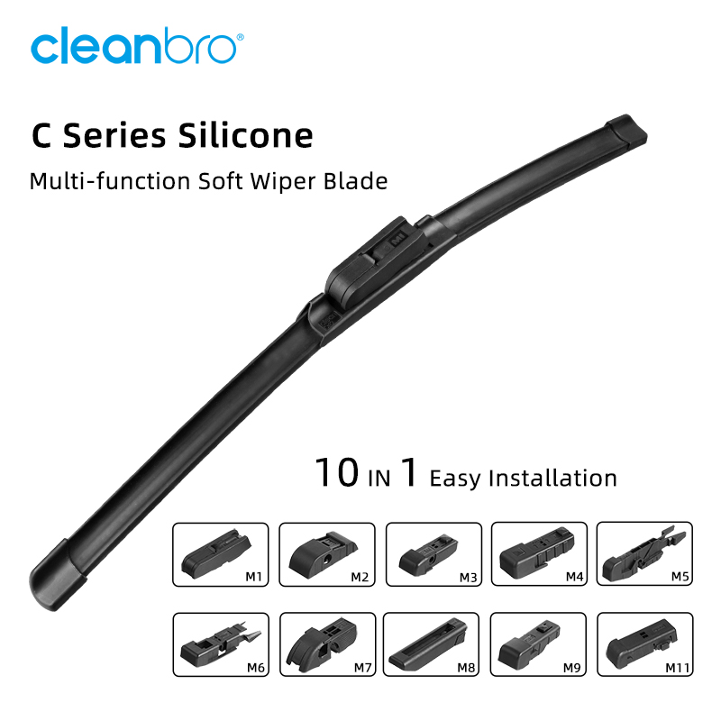 Super Silicone Soft Wiper Blade with Strong Water-Repellent Function