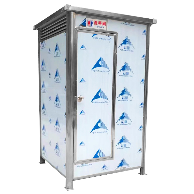 Prefab structure manufacturer stainless steel sandwich panel portable toilet