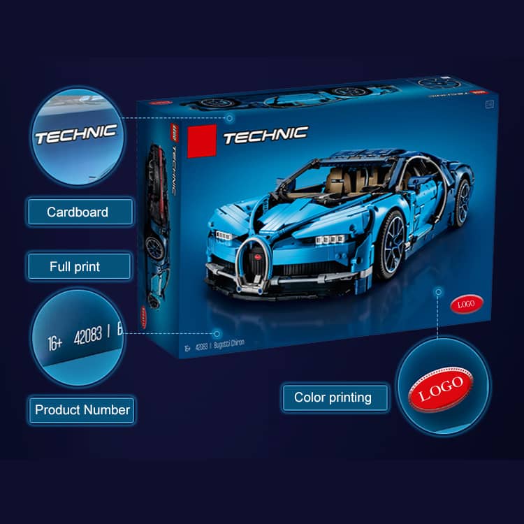 Toy car packaging box