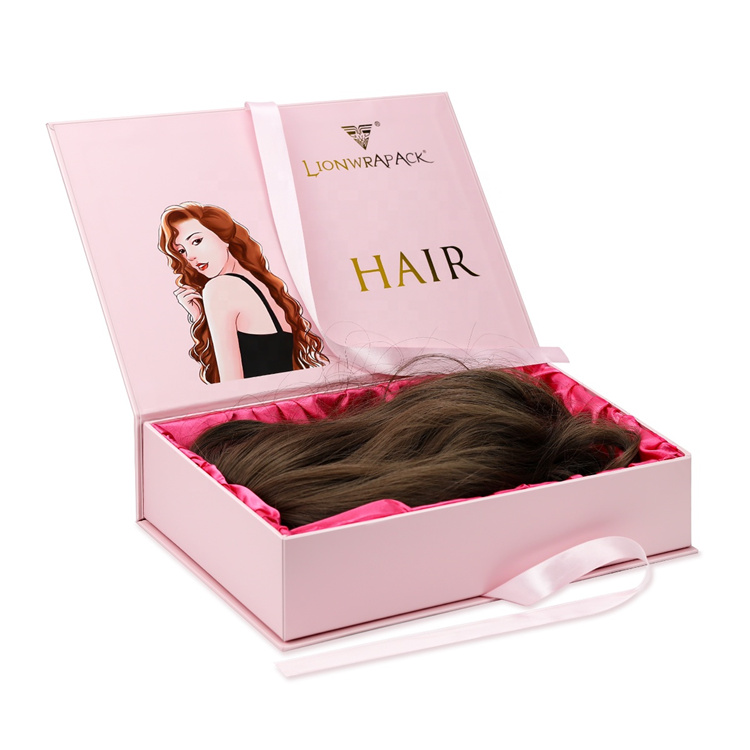 Wig packaging box