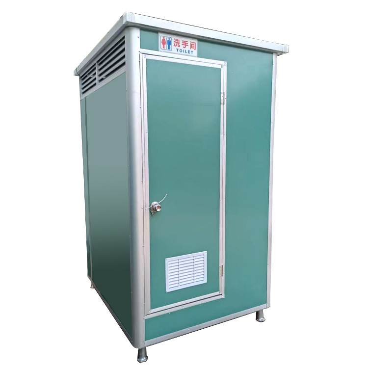 China prefab modular construction site camp EPS sandwich panel toilet factory for sale