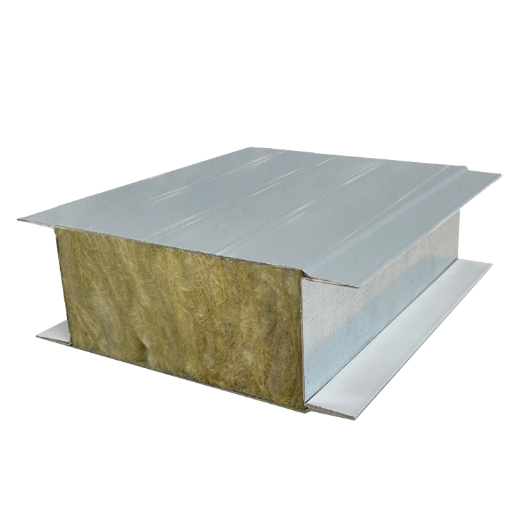Rock wool sandwich panel prefabricated house materials for sale