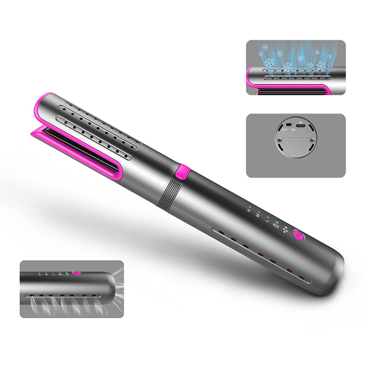 Wireless Rechargeable hair straightener，3 minutes to become a goddess in seconds