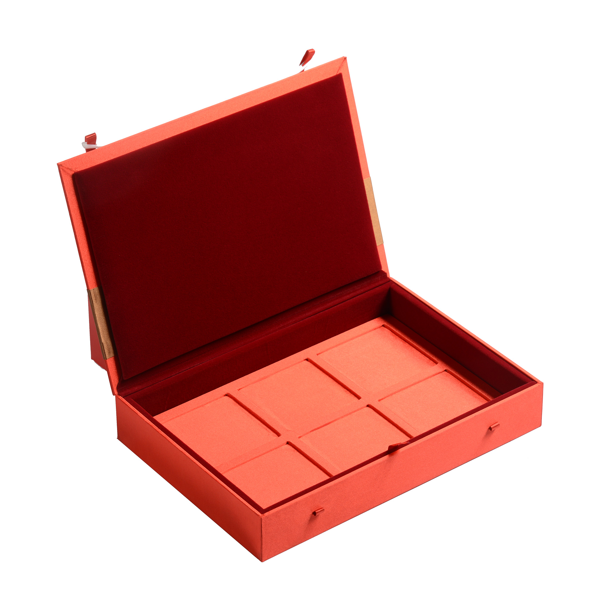 Commemorative stamp wooden precious metal packaging box