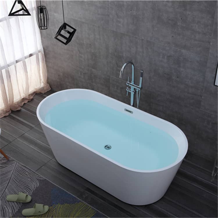 Curve Shape Free Standing Bathtub