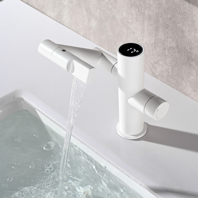 Digital Temperature Controlled Wash Basin Faucet