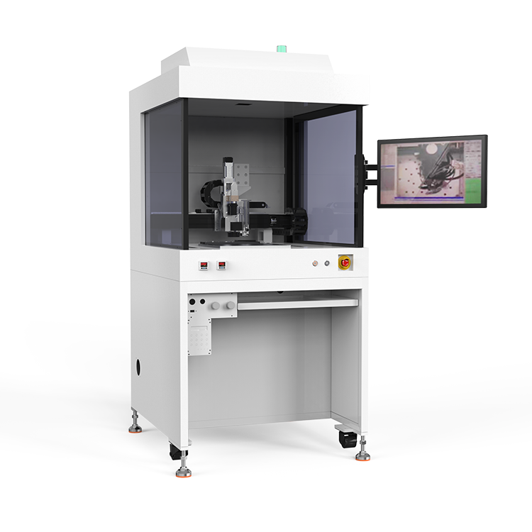 Dual visual off-line intelligent dispensing machine