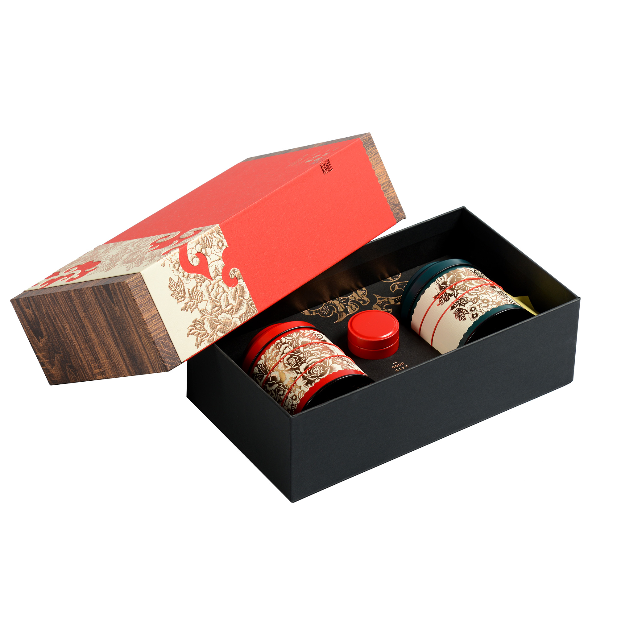 Exquisite tea set paper gift box