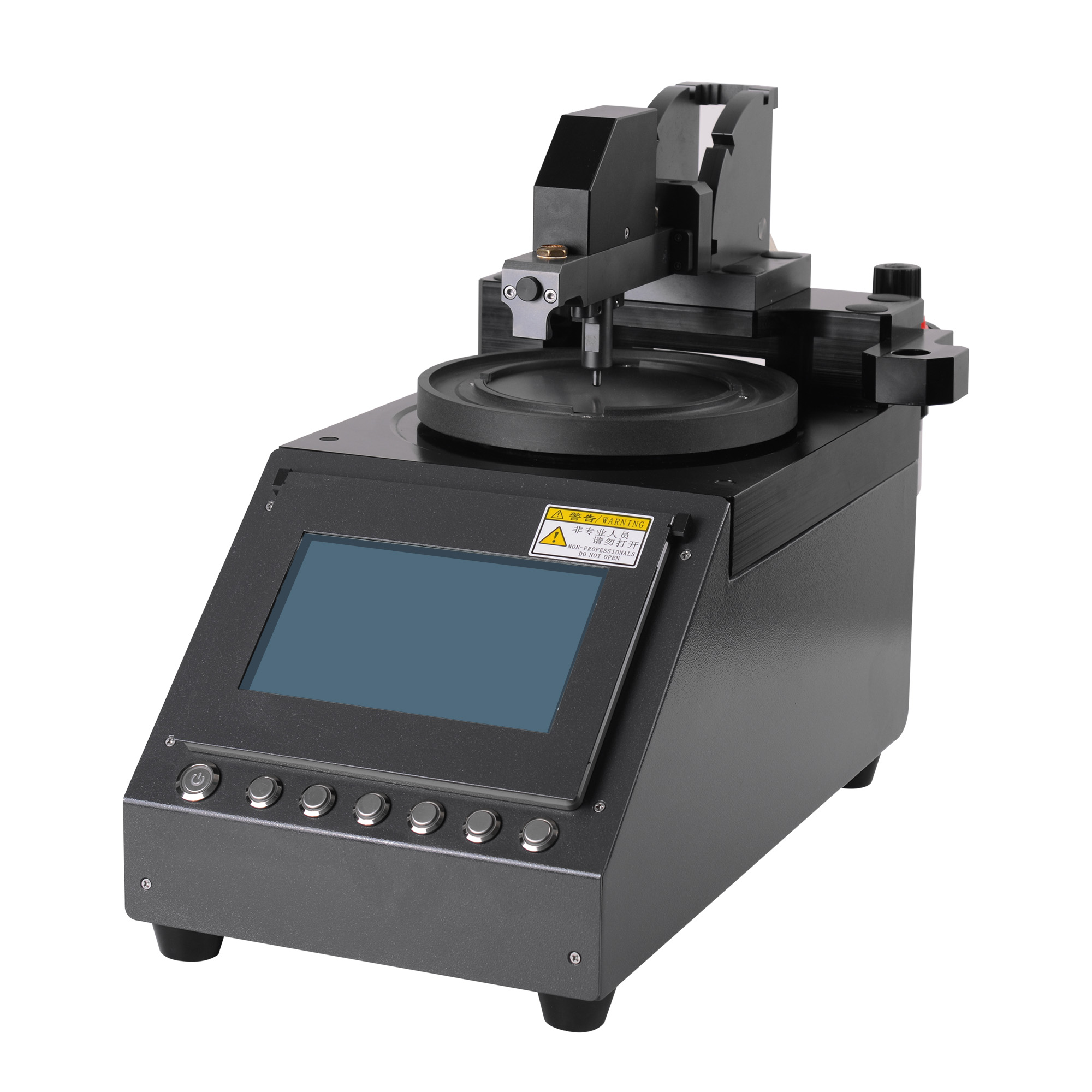 Fiber optic polishing machine product use