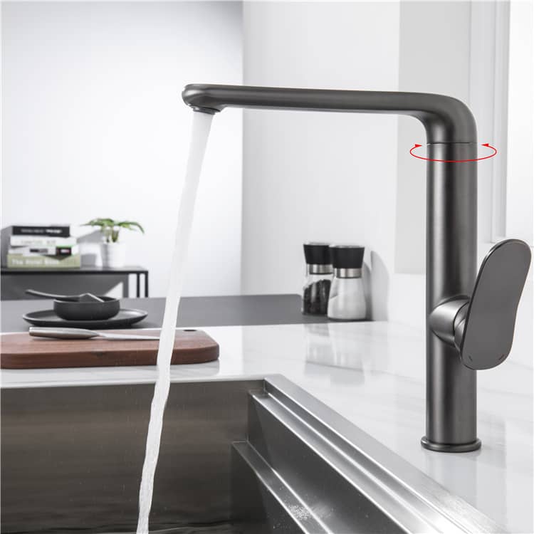 Grey Color Kitchen Faucet