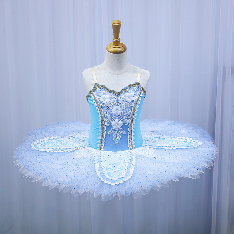Blue Girls Ballet Costumes