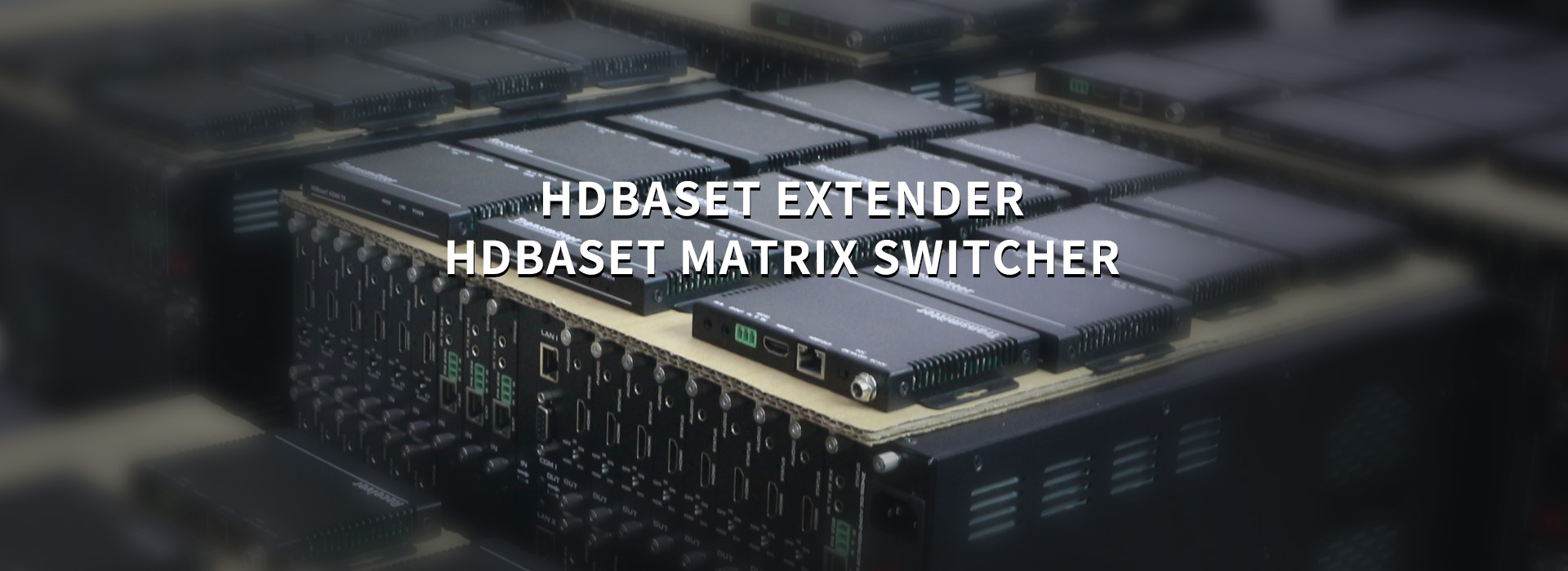 HDbaseT Matrix Switcher