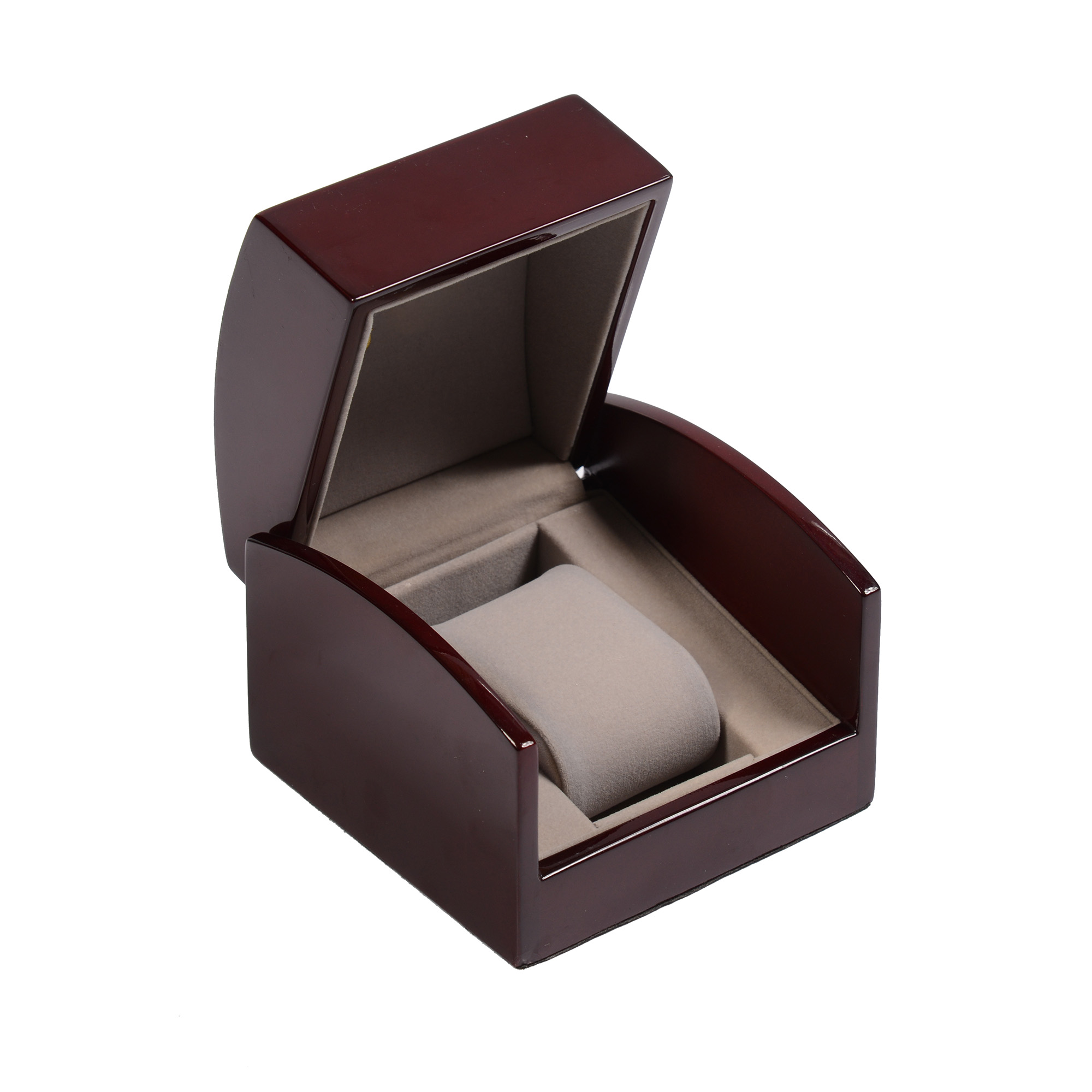 High gloss lacquer wood watch box