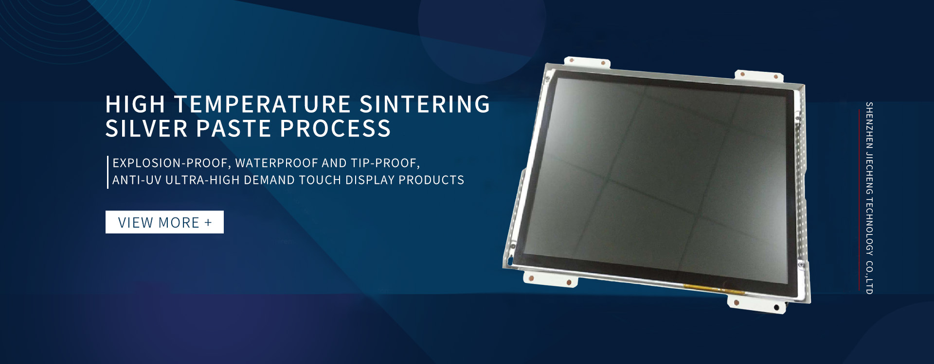 High temperature sintering silver paste process