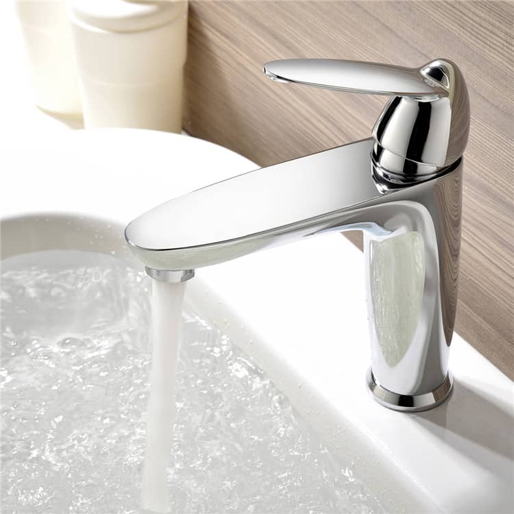 Leaf Shape Wash Basin Faucet