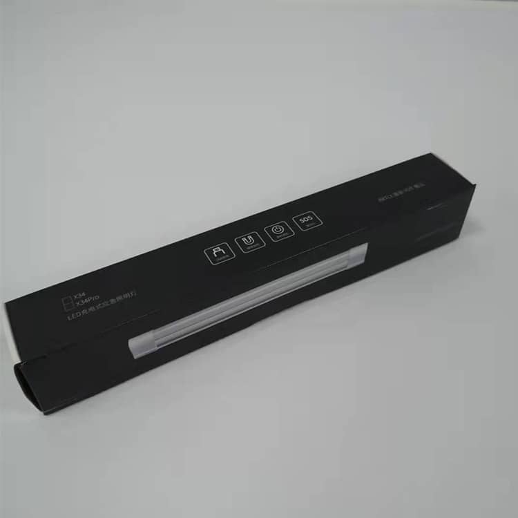 Long light tube color box