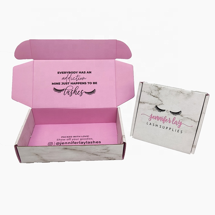 Wholesale custom printed unique corrugated shipping boxes custom logo cardboard mailer box