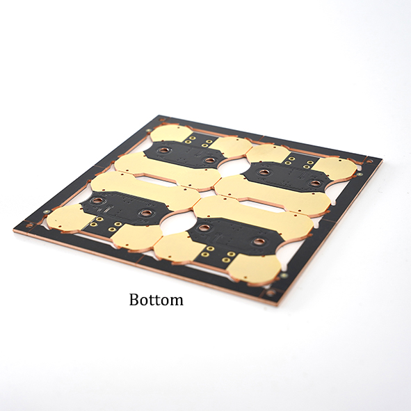 Double sided copper pcb