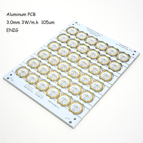 PCB de aluminio de 1 capa