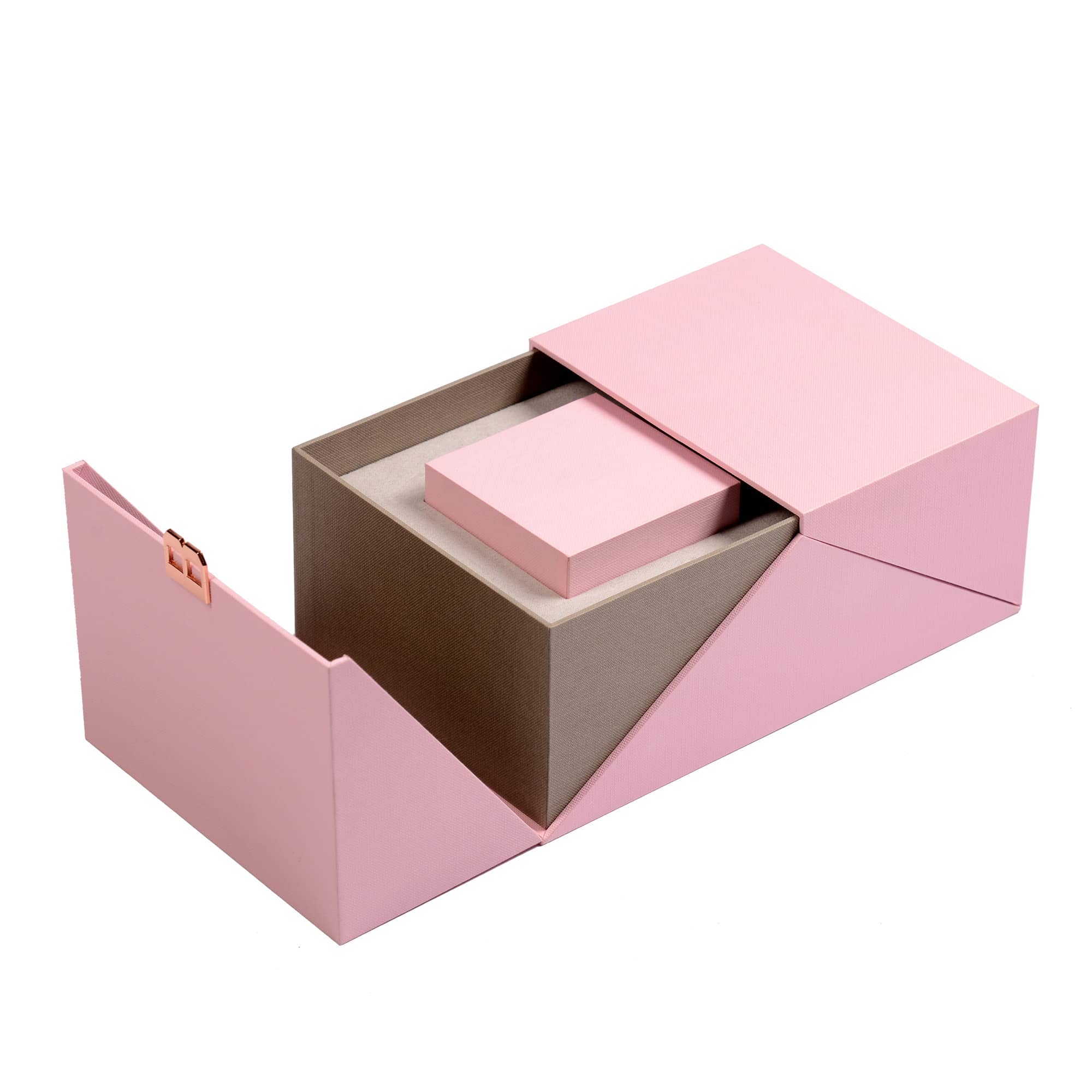 Pink Specialty paper set watch box