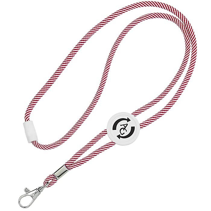 Polyester lanyard