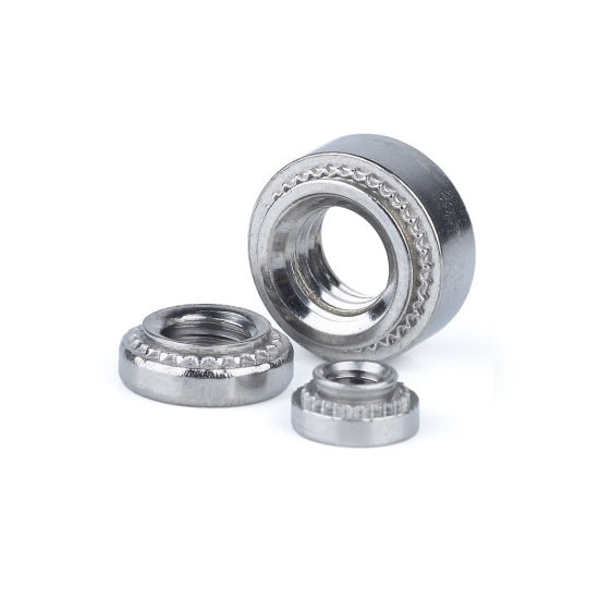 Self-clinching nut for stainess steel