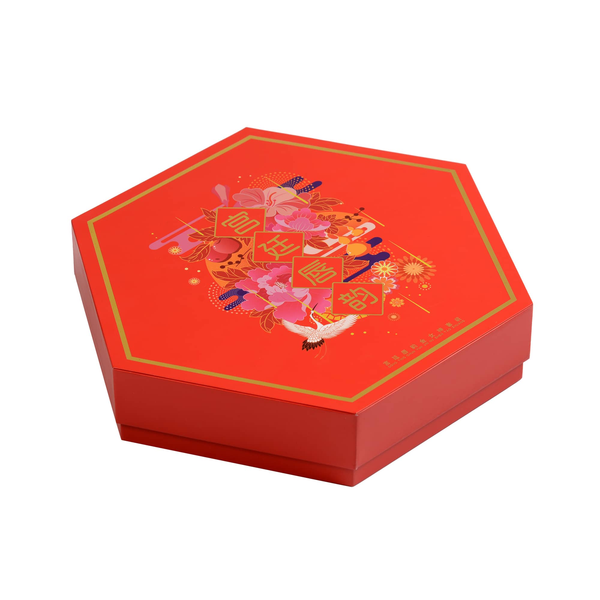 Red special paper lip gloss paper cosmetics box