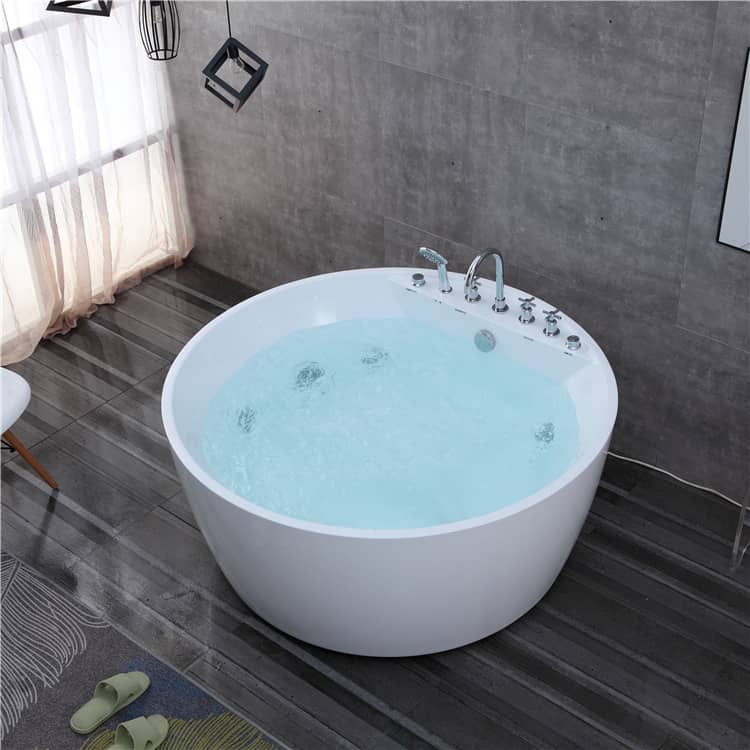 Round Massage Bathtub