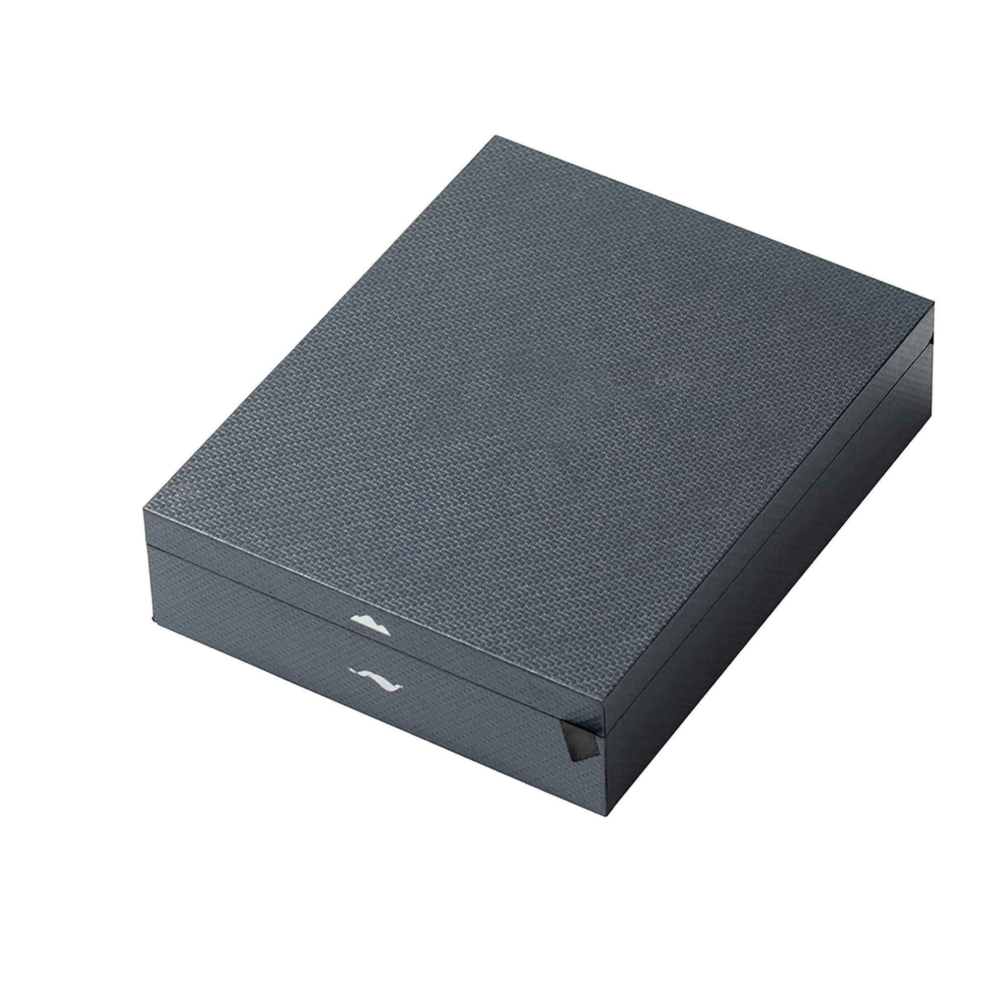 Slope-checked filled paper plastic metal packing box