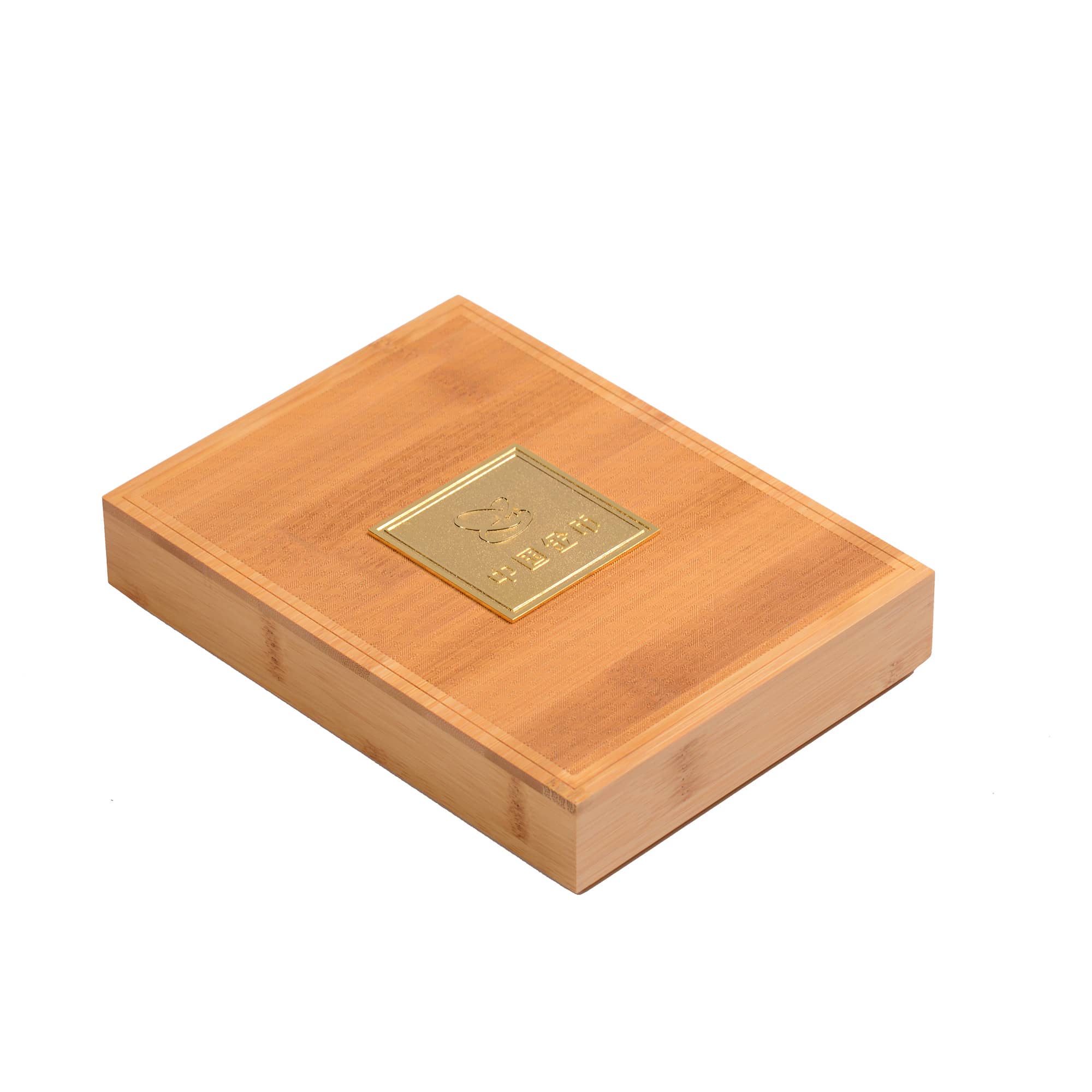 Souvenir coin bambooed precious metal packing box