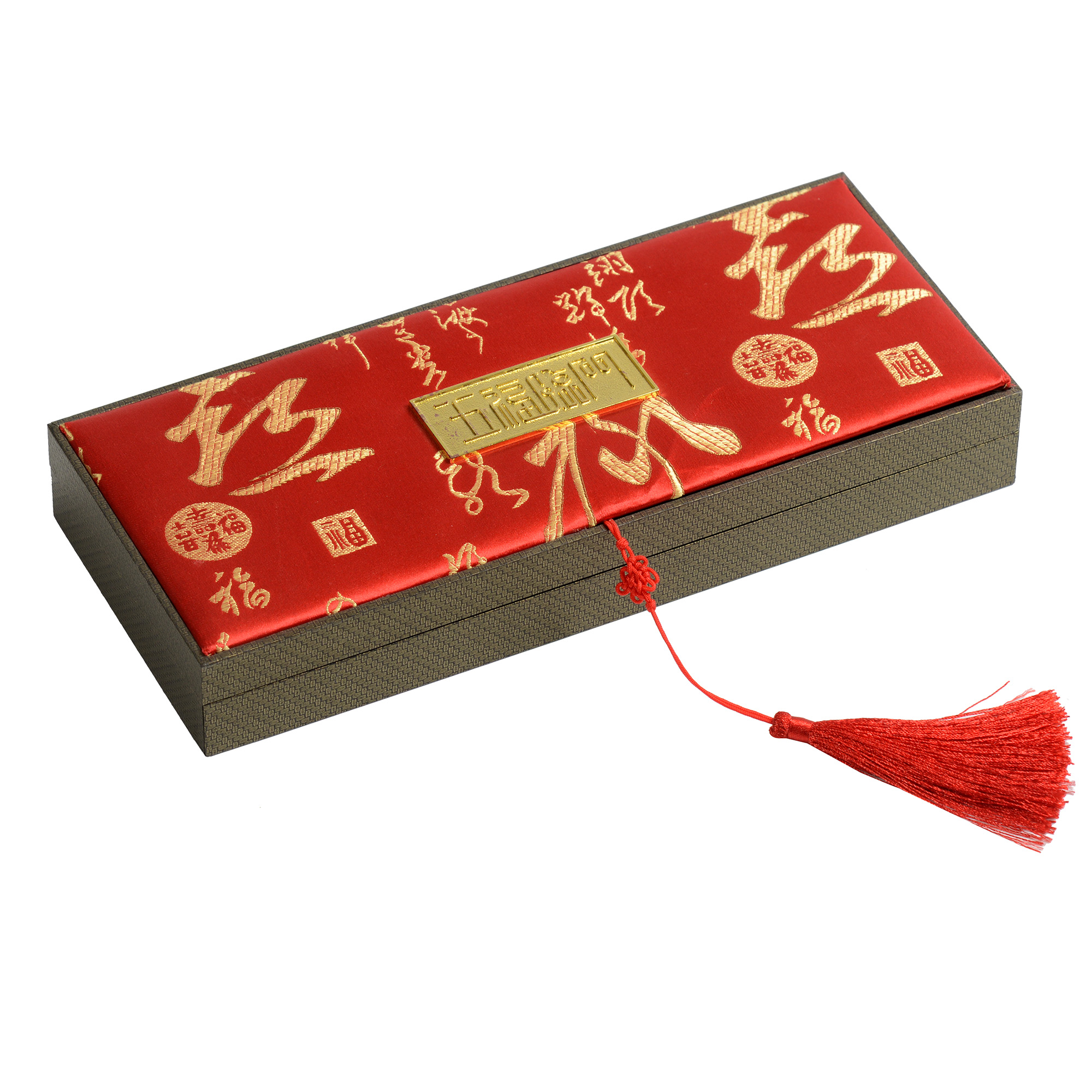 Special paper satin-cloth wooden precious metal packing box