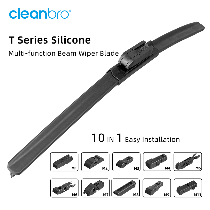 Silicone wiper blade
