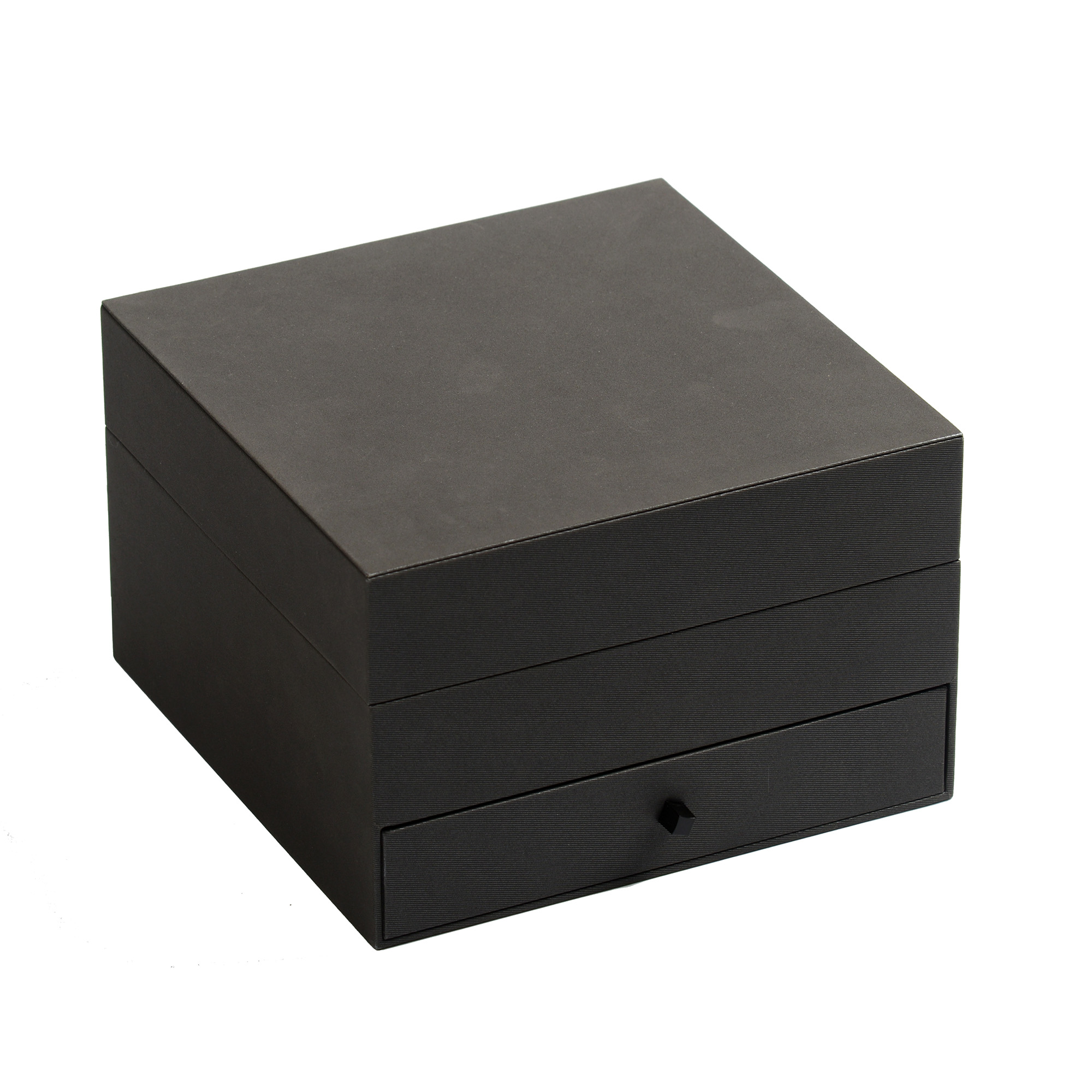 Tactile paper pull-out paper jewelry box