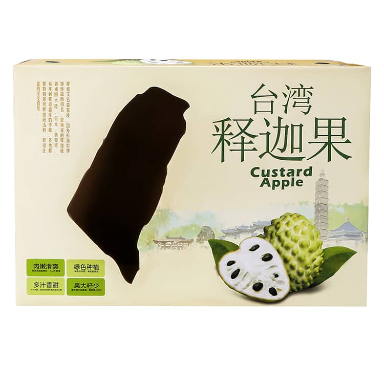 Taiwan custard apple packaging box