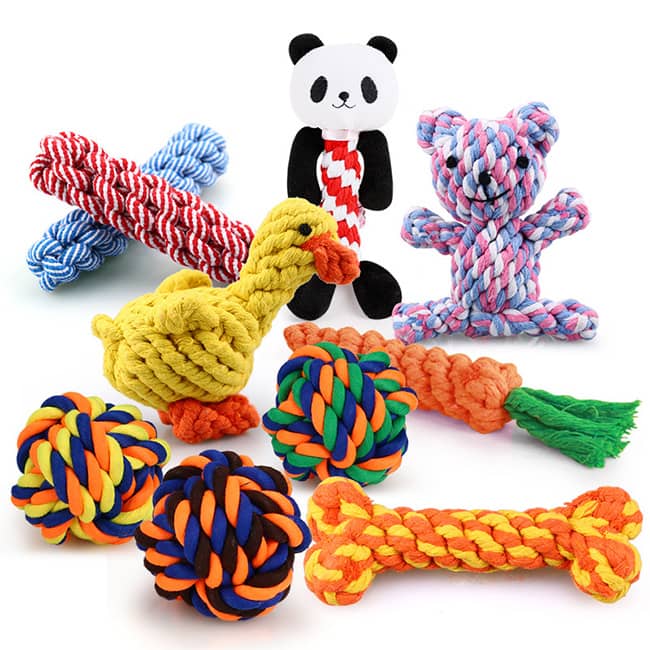 Toy cotton rope