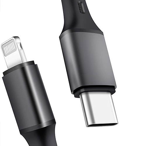 USB C'den Lightning kablosuna