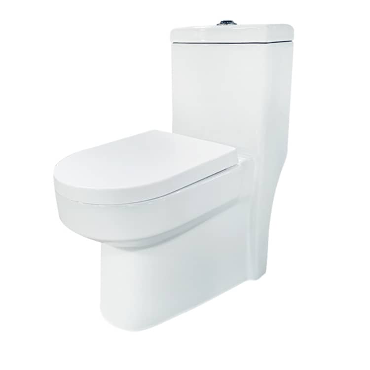 Vertical Siphon One Piece Toilet