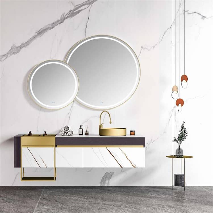 Wood Luxury Bathroom Cabinet