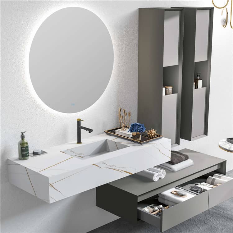 Wood  Vanity Bathroom Cabinet