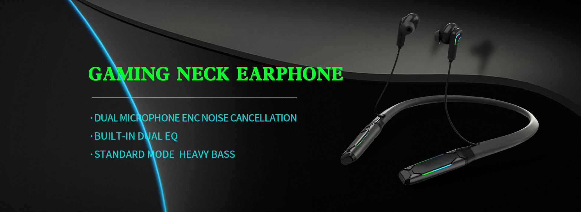 Gaming neck earphone factory
