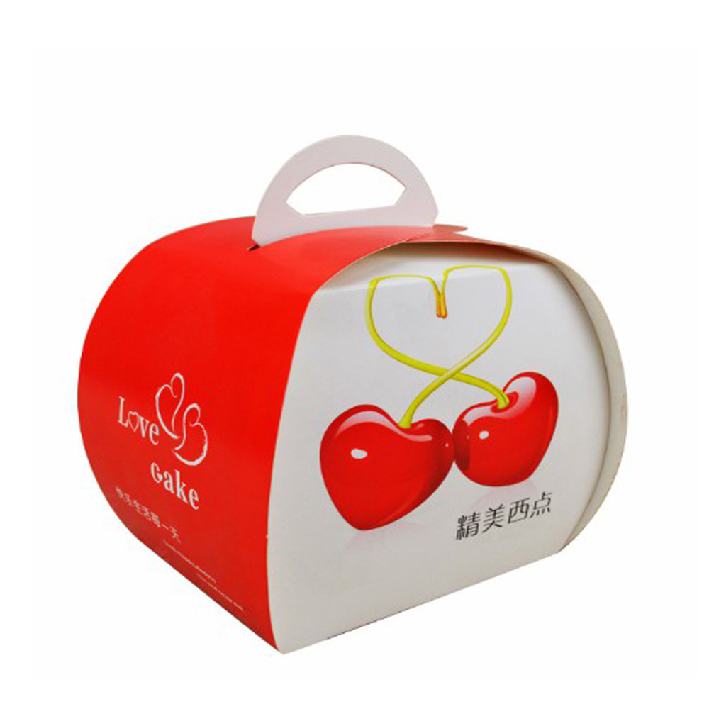 Gable Style Packaging Printed Gable box die-cut handle boutique gift boxes for honey jar gift packing