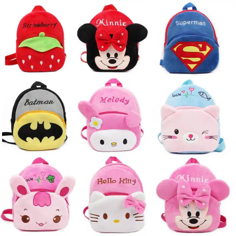 Children's plush backpack