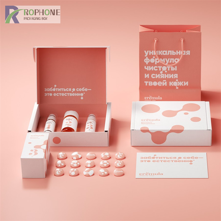 The production method and process of cosmetic gift packaging