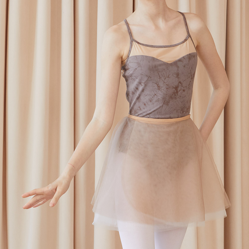 Fitdance 4-Layer Soft Yarn Skirt B9001
