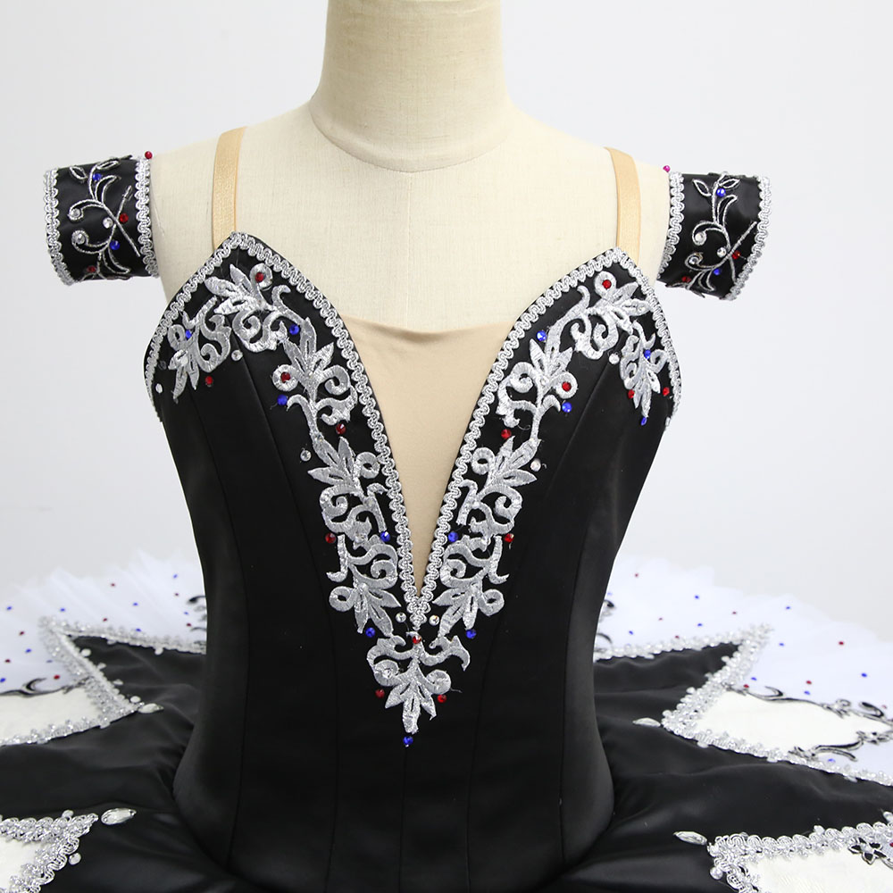 Fitdance Black And White Color Diamond Ballet