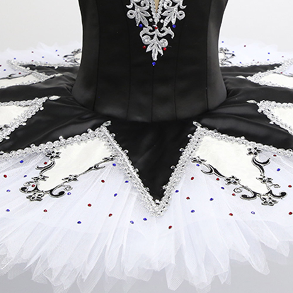 Fitdance Black And White Color Diamond Ballet
